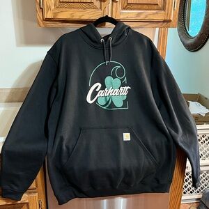 Carhartt LOOSE FIT MIDWEIGHT LOGO GRAPHIC HOODIE